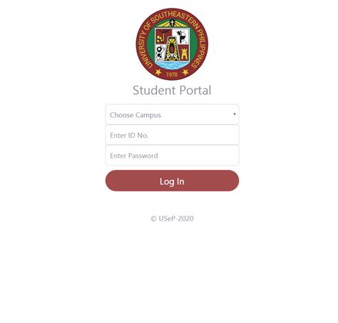 usep enrollment|USeP Student Portal.